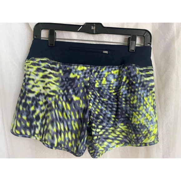 Nike Yellow And Blue dry fit shorts size small #0225 - Picture 3 of 5